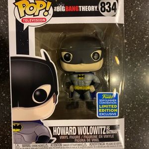 Big Bang Theory Funko Pop Howard as Batman